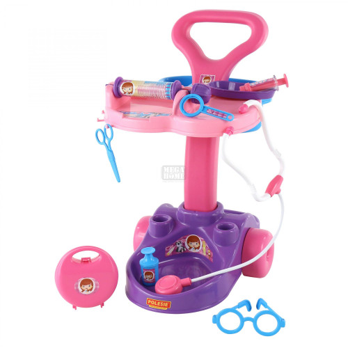 Детски докторски комплект в количка Polesie Toys 67937