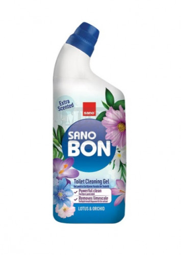 Почистващ препарат за тоалетна Лотус и орхидея Sano Bon 750 мл