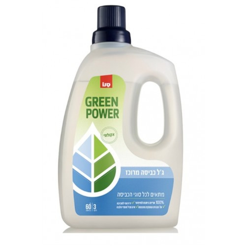 Екологичен перилен препарат Sano Green Power Gel 3 л