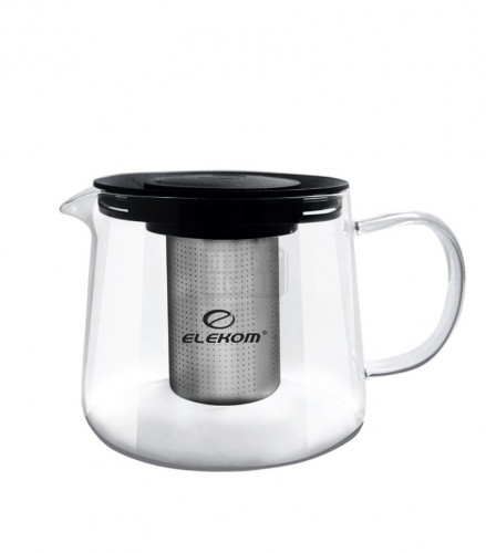 Стъклена кана за чай с инфузер Elekom EK-ТP1500