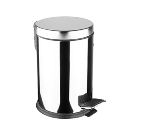 Кош за боклук с педал Horecano Хром 5 - 30 литра