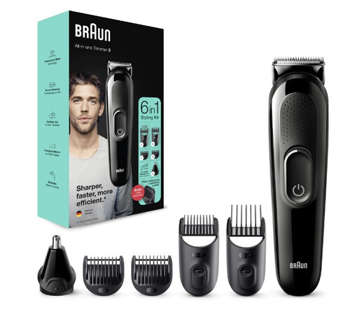 Тример за лице и коса Braun MGK3320