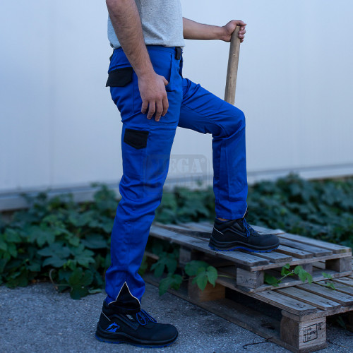 Работен панталон ARES B-WOLF - син цвят