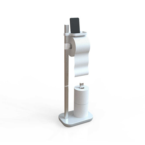 Стойка за тоалетна хартия Primanova 16x25xh73 см