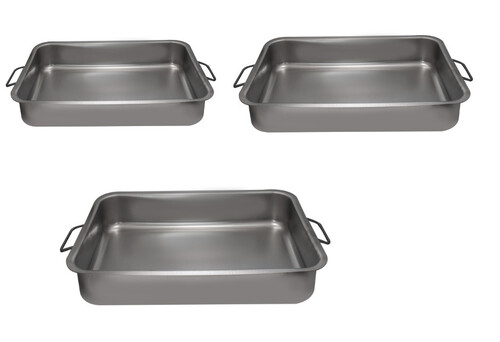 Правоъгълна тава Steel pan