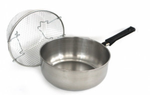 Касерола с кошница Steel pan ф24 см Касерола с кошница Steel pan ф24 см