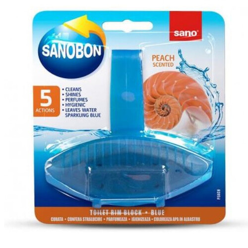 Ароматизатор за тоалетна Sano Bon 5в1 55 гр.