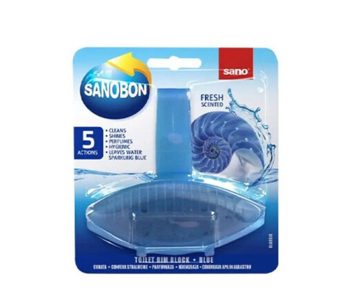 Ароматизатор за тоалетна Sano Bon 5в1 55 гр.