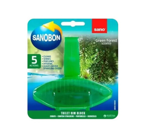 Ароматизатор за тоалетна Sano Bon 5в1 55 гр.