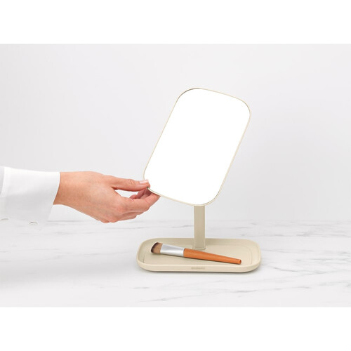 Огледало с поставка Brabantia ReNew Soft Beige