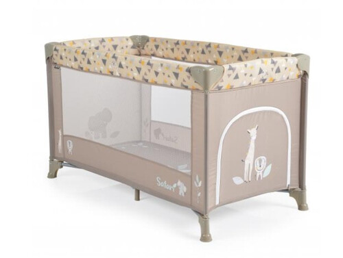 Бебешка кошара Moni Safari 125x62x75 см