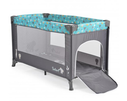 Бебешка кошара Moni Safari 125x62x75 см