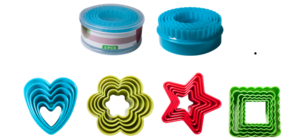 Комплект форми за сладки 5 броя Комплект форми за сладки 5 броя