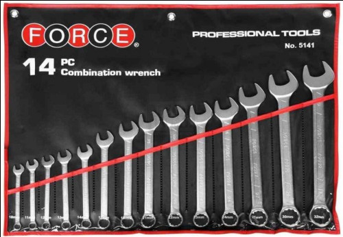 Комплект звездогаечни ключове Force 5141C 14 части