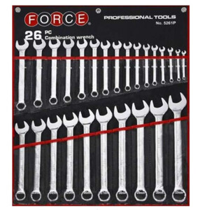 Комплект звездогаечни ключове Force 5261P 26 части Комплект звездогаечни ключове Force 5261P 26 части