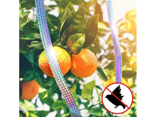 Двустранна холограмна лента прогонваща птици . 80м. дължина