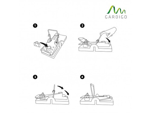 Капан за моментно убиване на плъх Gardigo