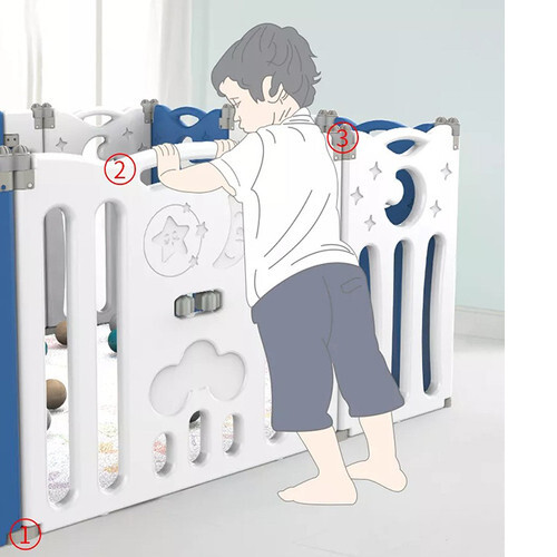 Бебешка ограда Ema Junior Sonne P118256