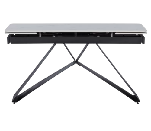 Разтегателна трапезна маса Carmen KEM - бял