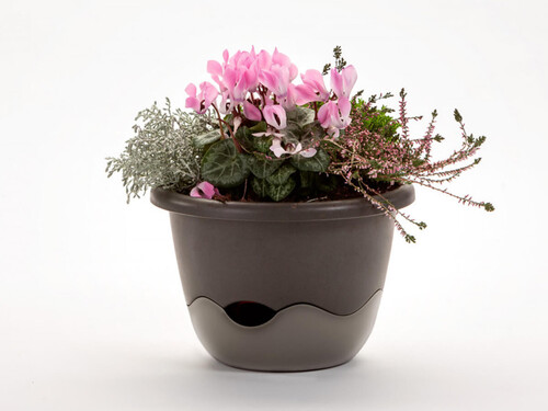 Саксия висяща с напоителна система Mareta Ф30 cm.