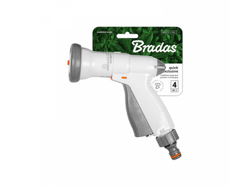 Пистолет поливен с 4 функции Bradas  WHITE LINE
