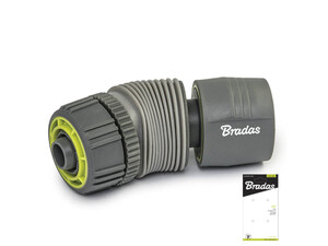 Конектор гъвкав за маркуч 1/2 гумиран Bradas LIME LINE SOFT