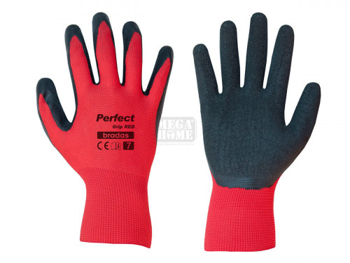 Ръкавици PERFECT GRIP RED латекс 9-10 размер