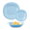Сервиз за хранене Luminarc Carine Light Blue 18 части-megahome.bg