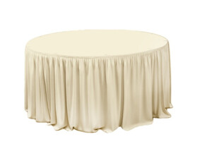 Драперия за маса Horecano ф180xh74 см