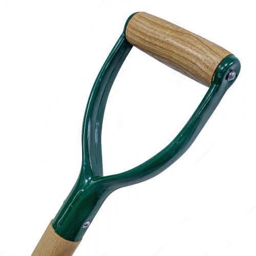 Здрава вила с къса дървена дръжка и ръкохватка Yaparlar