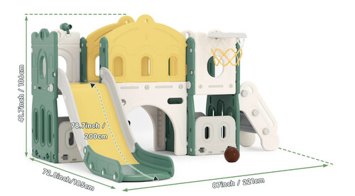 Детски парти център Sonne Castle 155х221х106 см