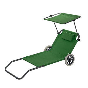 Сгъваем шезлонг Muhler 147х52х24 см