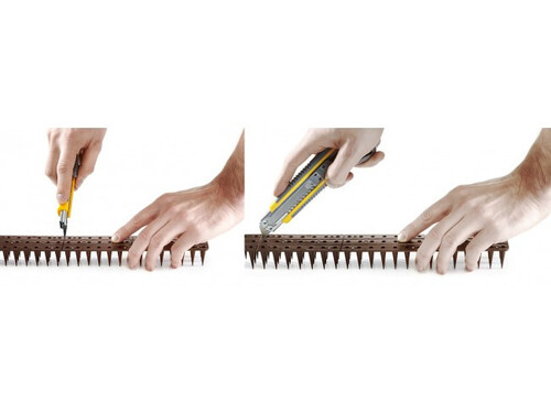 Мини шипове против котки и птици Прозрачни