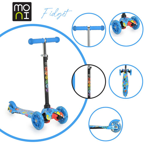 Детска тротинетка Moni Fidget 55x25x74 см
