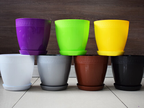 Кръгла саксия RG Лилия ф14 см