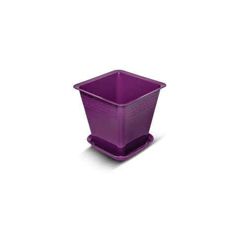 Квадратна саксия RG Лилия 13х13х12 см