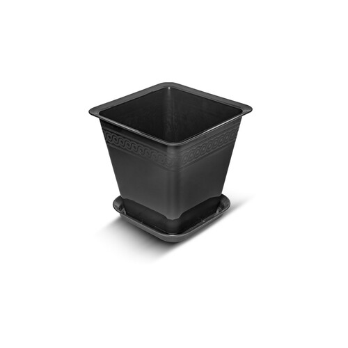 Квадратна саксия RG Лилия 19х19х18 см