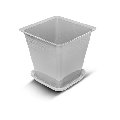 Квадратна саксия RG Лилия 22х22х21 см