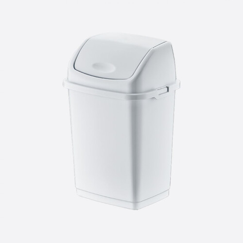 Кош за боклук Dunya Fantasy Бял 5 - 50 литра