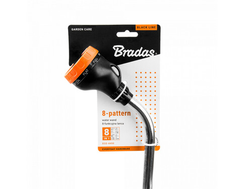 Разпръсквач с удължение BLACK LINE с 8 функции