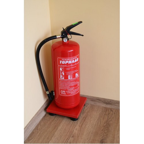 Подложка за пожарогасител