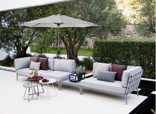 Чадър бял 2.5 x h2.4 m