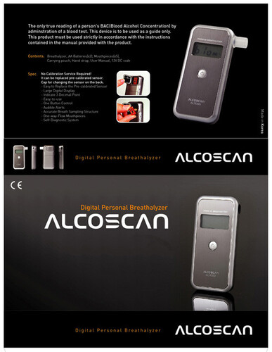 Професионален тестер за алкохол в кръвта AL7000®