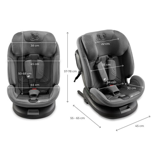 Столче за кола KinderKraft XPEDITION3 i-Size GREY