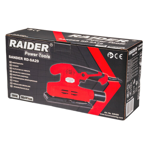 RD-SA29 Виброшлайф 200W 90x187mm RD-SA29