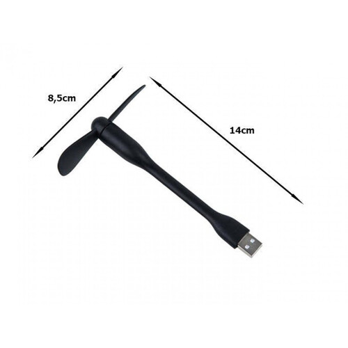 Силиконов вентилатор USB