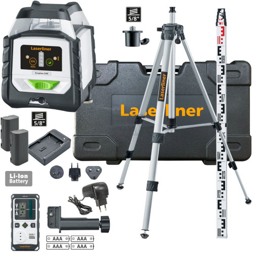 Зелен линеен лазер DuraPlane Plus G360 set 175 см