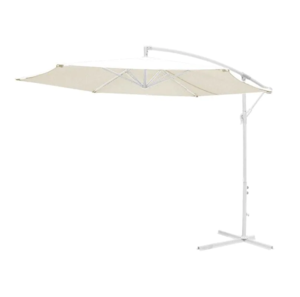 Чадър с изнесен център Ф300 БЯЛ