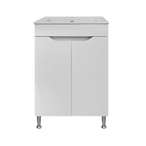 Долен шкаф за баня Клара с плавно затваряне и мивка Makena