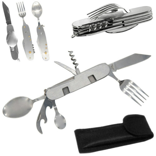 Прибори за къмпинг 6в1 CampActive